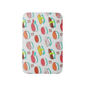 nigiri sushi, doodle patroon badmat (Voorkant Verticaal)