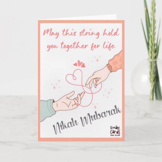 Nihak Mubarak - Rings String Kaart (Voorkant)