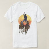 Nihang Singh op Paarden C T-shirt (Design voorkant)