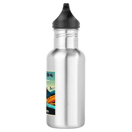 Nihilisme sterft hier op hol waterfles  (Rechts)