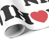 Nihon Love Heart Cadeaupapier (Rol Hoek)