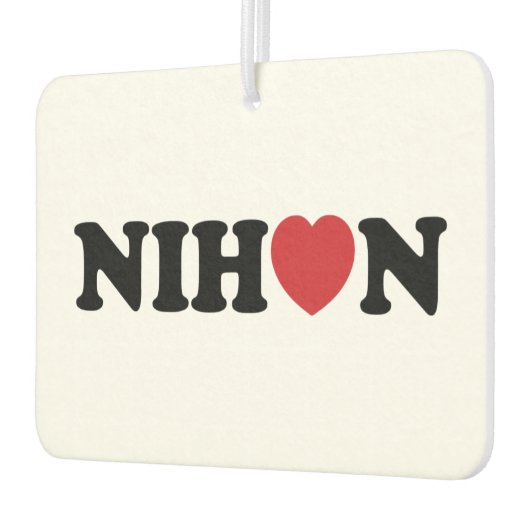 Nihon Love Heart Luchtverfrisser (Links)