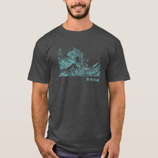 Nihon no nami 日本の波 t-shirt