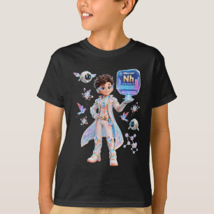 # Nihonium (Nh) – Atoom ATOMIVRA™ Collectie T-shirt