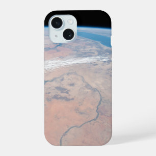Nijl die noordwaarts stroomt naast de Rode Zee iPhone 15 Hoesje