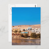 Nijl in Aswan - Egypte Briefkaart (Voorkant / Achterkant)