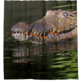 Nijlkrokodil Douchegordijn (Voorkant)