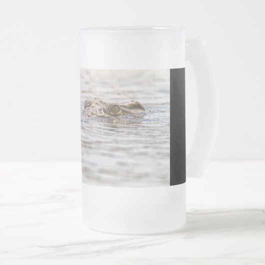 Nijlkrokodil Matglas Bierpul (Voorkant rechts)