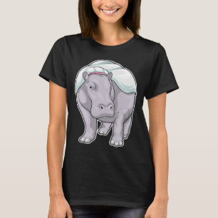 Nijlpaard Bruiloft T-shirt