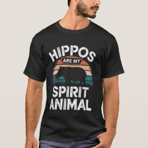 Nijlpaarden zijn mijn spirituele dier Nijlpaard li T-shirt