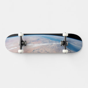 Nijlrivier die noordwaarts kronkelt naast het Rode Skateboard