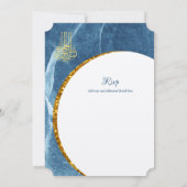 Nikah Huwelijksuitnodigingen | Islamitische Walima Kaart (Achterkant)