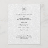 NIKAH - islamitische Huwelijks Uitnodiging Calligr (Achterkant)