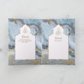 Nikah Walimah Programme de Faire-part de mariage R (Intérieur)
