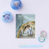 NIKAH - Weddenschapsbudget Agate Gold Blauwgroen F Flyer (Enkel)