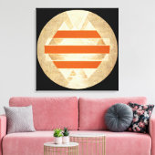 Nikias Logo Canvas Afdruk (Insitu (Woonkamer))