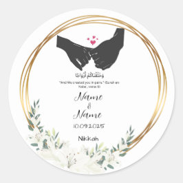 Nikkah gunstige stickers 