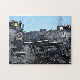 Nikkel Bord Road 759 en 765 stoomlocomotieven Legpuzzel