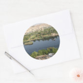 nikkelfiver ronde sticker (Envelop)