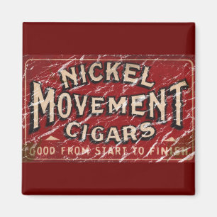 Nikkelverplaatsing Cigar 1900 - noodsituatie Magneet