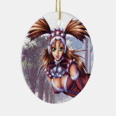 Nikki - Anime Kerstmis Keramisch Ornament (Rechts)