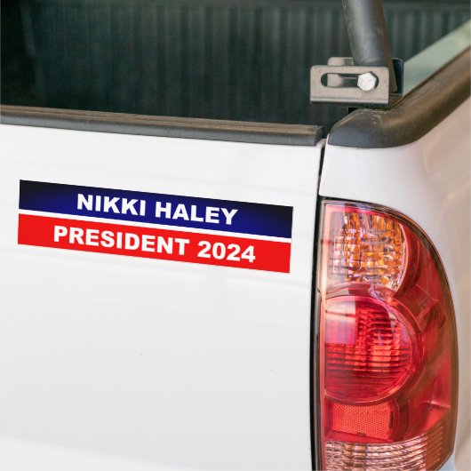 Nikki Haley 2024 Bumpersticker (Op Truck)