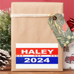 Nikki Haley 2024 voor president Rechthoekige Sticker