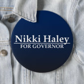Nikki Haley voor Gouverneur Ronde Button 6,0 Cm (In situ)