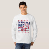 Nikki Haley voor President T-shirt (Voorkant volledig)