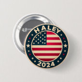 NIKKI HALLEY BUTTON (Voorkant /achterkant)