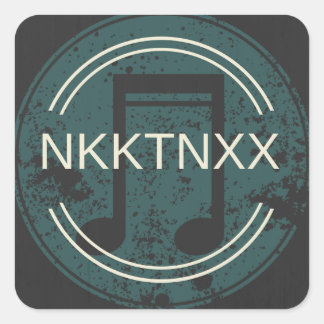Nikkitanixx Logo Product Vierkante Sticker