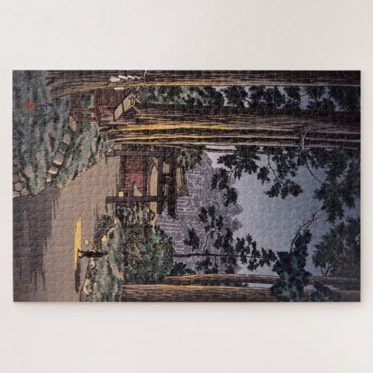 Nikko Futarasan Temple van Tsuchiya Koitsu Legpuzzel (Horizontaal)
