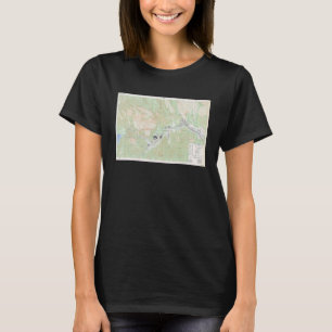  Nikko Japan Map 1945 T-shirt