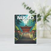 Nikko Japan Travel Briefkaart (Staand voorkant)