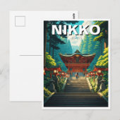 Nikko Japan Travel Briefkaart (Voorkant / Achterkant)
