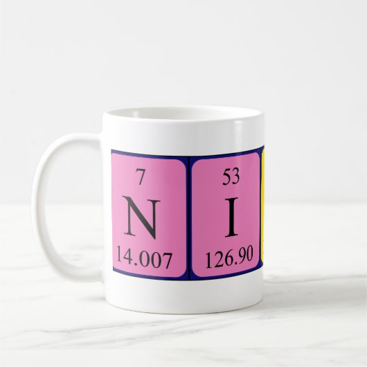 Nikko nom périodique de la table mug (Gauche)