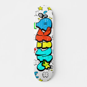 Niko Graffiti aangepast skateboard