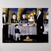 Niko Pirosmani - Familiefeest Poster (Voorkant)