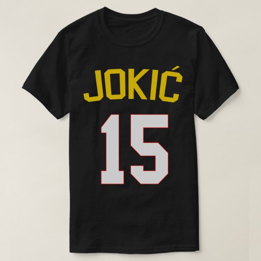 Nikola Jokic T-shirt (Design voorkant)