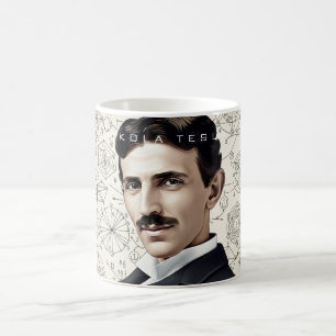 Nikola Tesla - 369 De sleutel tot het universum Koffiemok