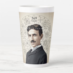 Nikola Tesla - 369 De sleutel tot het universum Latte Mok