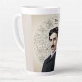Nikola Tesla - 369 The key to the universe Latte Mok (Linkerhoek)