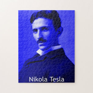 Nikola Tesla Art Puzzle Legpuzzel