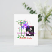 Nikola Tesla Briefkaart (Staand voorkant)
