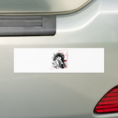 Nikola Tesla Bumpersticker (Op auto)