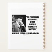 Nikola Tesla Développement Progressif De La Citati (Dos)
