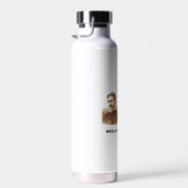 Nikola Tesla Edison Needle Haystack Theory Quote Waterfles (Rechts)