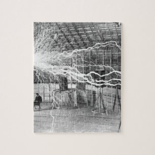 Nikola Tesla Electricity Legpuzzel
