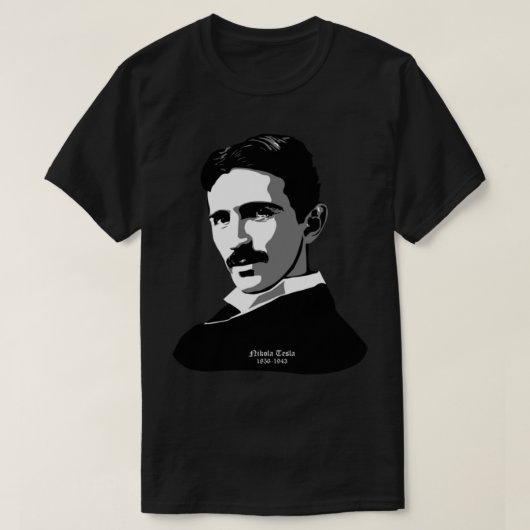 Nikola Tesla Essential T-Shirt (Design voorkant)