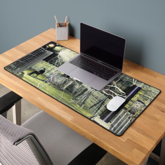 Nikola Tesla Est Assis À Côté De Sa Haute Tension (Bureau 2)